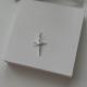 Pingente Crucifixo com Manto em Prata 925